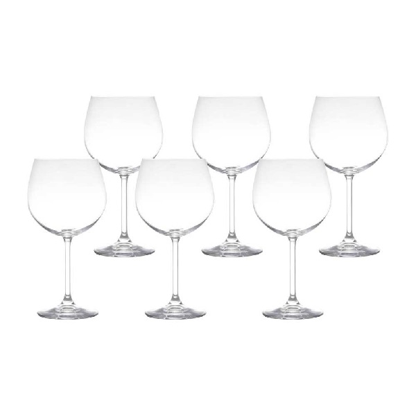 Conjunto de Taças para Vinho Cristal Gastro 570ML 6 Peças Bohemia 5252
