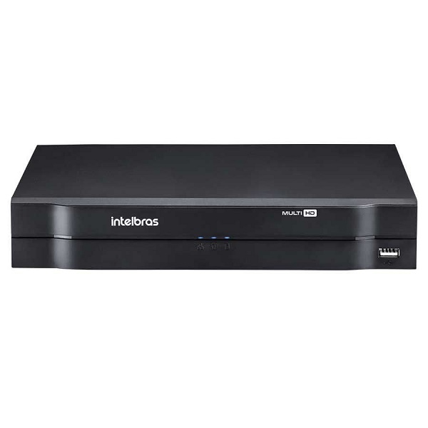 DVR 04 Canais STAND Alone Multi HD Intelbras MHDX-1104 1080P Lite + 1 Canal 2MP IP 4580326