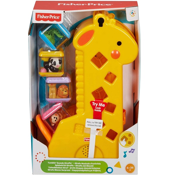 Girafa com Blocos FISHER-PRICE Mattel B4253 26512