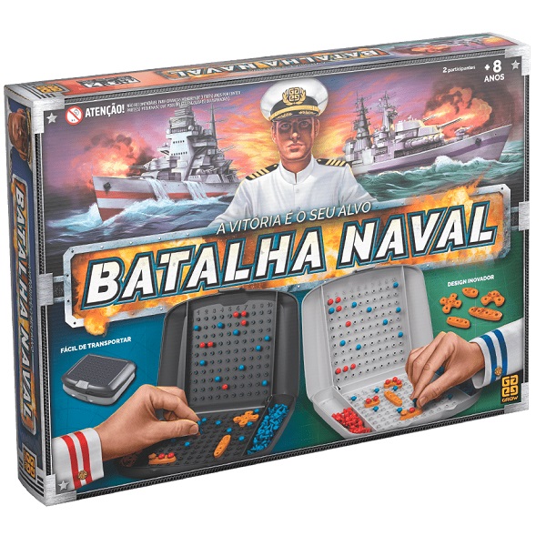 Jogo Batalha Naval GROW 01853-