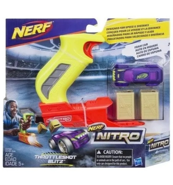 Lançador NERF Nitro Throttleshot Hasbro C0780/C0783 12492