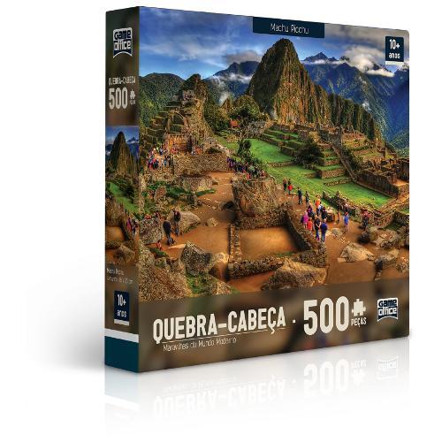 QUEBRA-CABEÇA 500 Peças - Maravilhas do Mundo Moderno Machu Picchu Game Office 2306