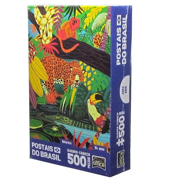QUEBRA-CABEÇA 500 Peças Nano Postais do Brasil Natureza Toyster 2689 –  Starhouse Mega Store