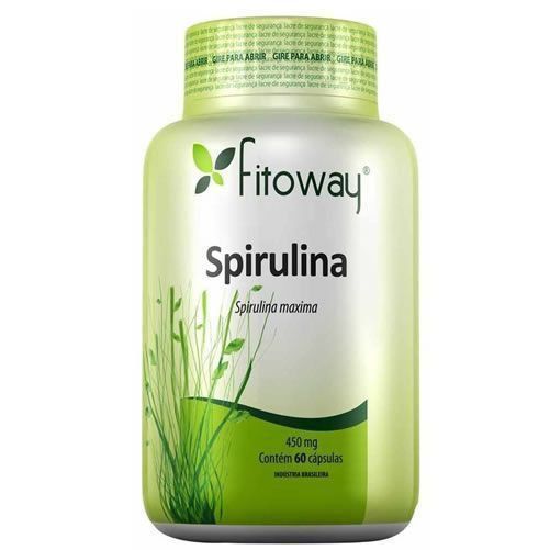 Spirulina - 60 Cápsulas - Fitoway