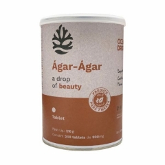 Ágar-Ágar - 240 Tabletes - Ocean Drop