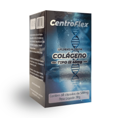 CentroFlex Colágeno Tipo II - 60 Cápsulas - Aroma