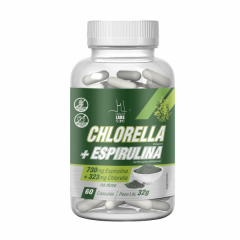 Chlorella + Espirulina - 60 Cápsulas - Health Labs