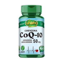 Coenzima Q10 50mg - 60 Cápsulas - Unilife