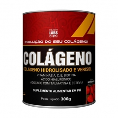Colágeno Hidrolisado e Verisol - 300g - Health Labs