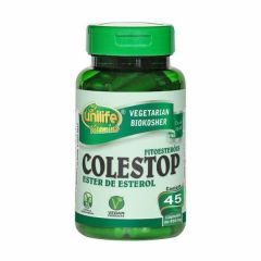 Colestop Ester de Esterol (Fitoesteróis) - 45 Cápsulas - Unilife