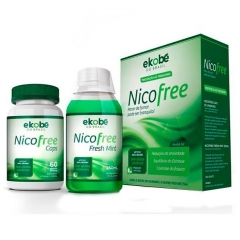 Kit Nico Free (Nico Free Caps 60 Cápsulas + Nico Free Fresh Mint 250ml) - Ekobé