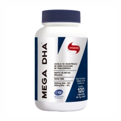 Mega DHA - 120 Cápsulas - Vitafor