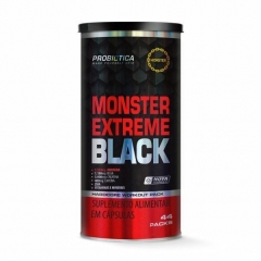 Monster Extreme Black - 44 Packs - Probiótica
