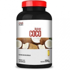 Óleo de Coco - 120 Cápsulas - Chá Mais