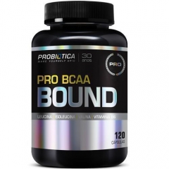 Pro BCAA Bound - 120 Cápsulas - Probiótica