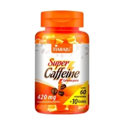 Super Caffeine - 60 + 10 Comprimidos - Tiaraju