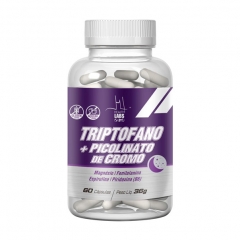 Triptofano - 60 Cápsulas - Health Labs