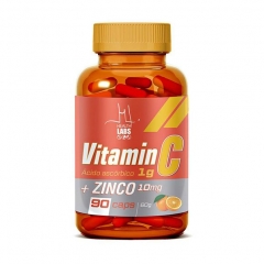 Vitamin C 1g + Zinco - 90 Cápsulas - Health Labs