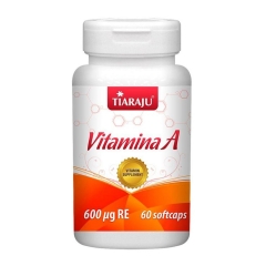 Vitamina A - 60 Cápsulas - Tiaraju