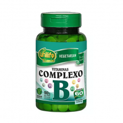 Vitaminas Complexo B - 60 Cápsulas - Unilife