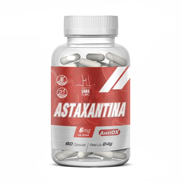 Astaxantina - 60 Cápsulas - Health Labs