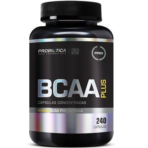 BCAA Plus - 240 Cápsulas - Probiótica