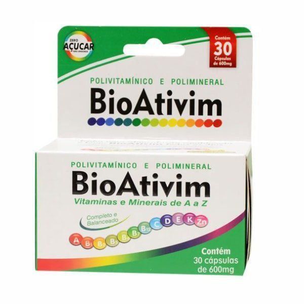 BioAtivim - 60 Cápsulas - Alquimia Natural