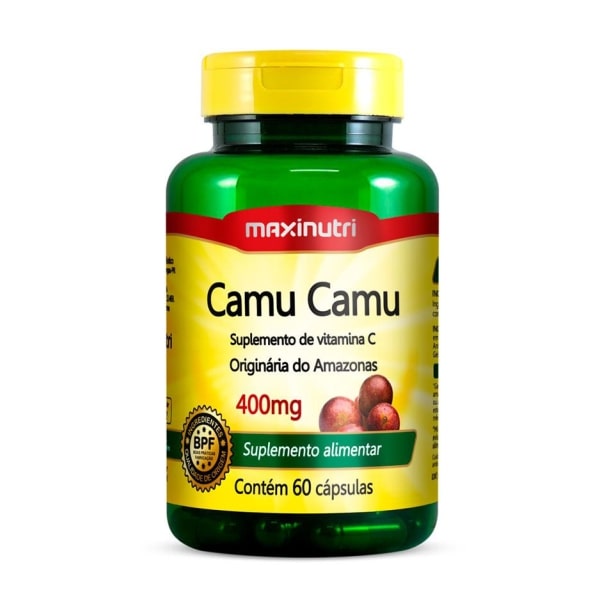Camu Camu - 60 Cápsulas - Maxinutri