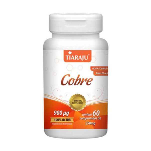 Cobre - 60 Comprimidos - Tiaraju