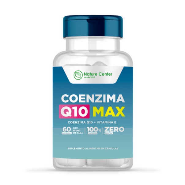 Coenzima Q10 Max 100mg - Promoção 3 Unidades - Nature Center