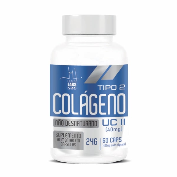 Colágeno Tipo 2 - 60 Cápsulas - Health Labs