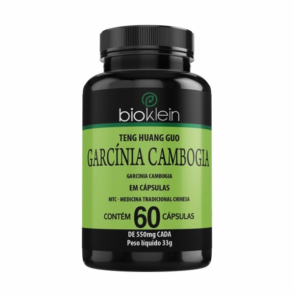 Garcínia Cambogia - 60 Cápsulas - Bioklein
