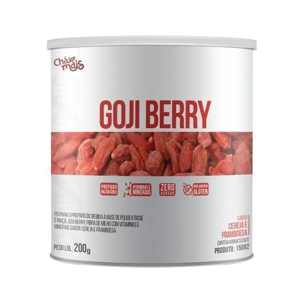 Goji Berry Instantâneo Zero Açúcar - 200g - Chá Mais