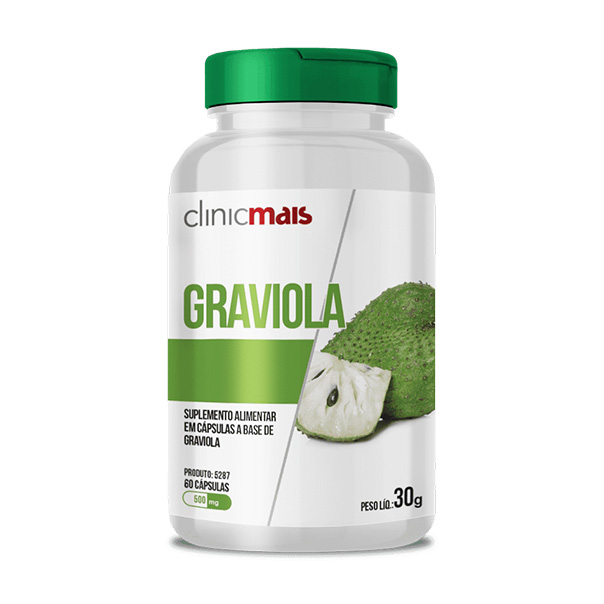 Graviola - 60 Cápsulas - ClinicMais