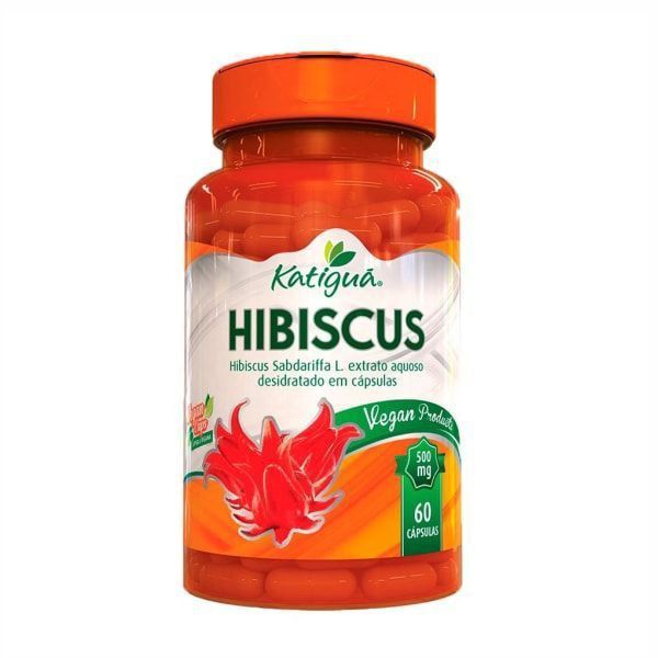 Hibiscus - 60 Cápsulas - Katiguá