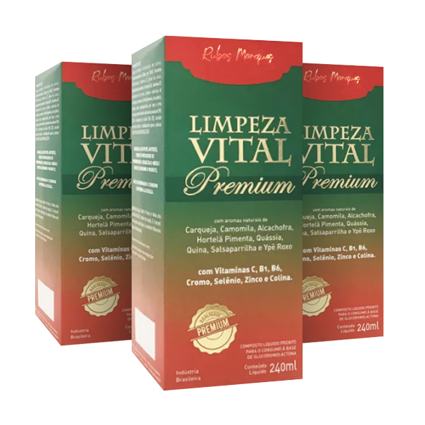 Limpeza Vital Premium - Promoção 3 Unidades