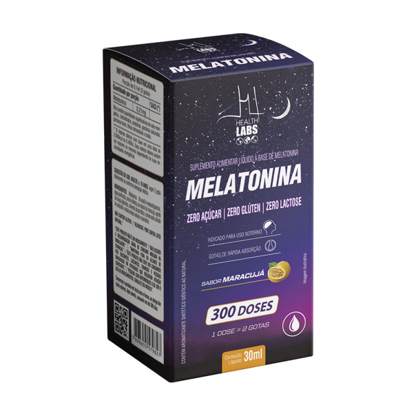 Melatonina - 30ml - Health Labs