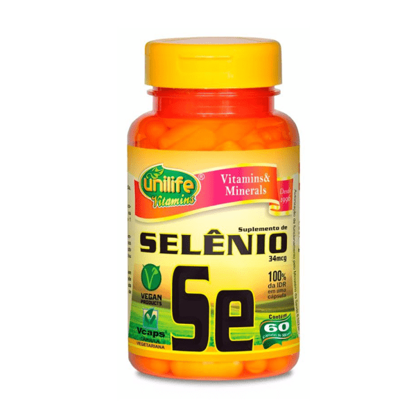 Selênio - 60 Cápsulas - Unilife