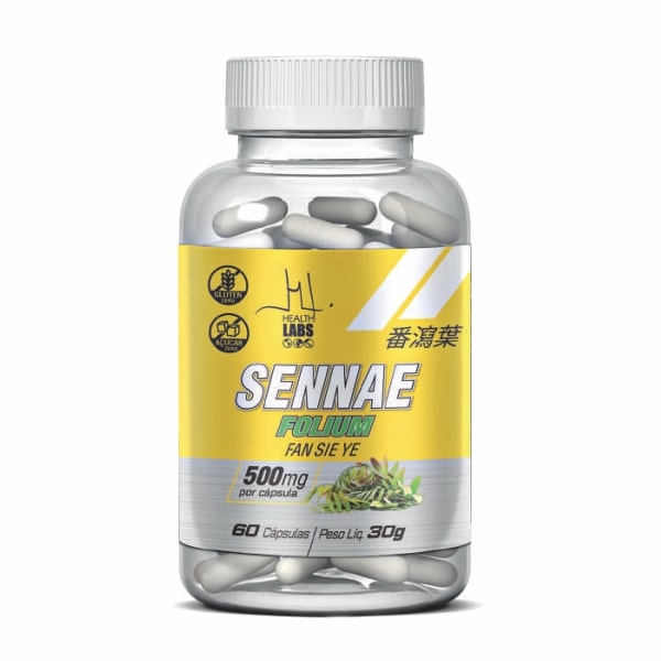 Sennae (Sene) - 60 Cápsulas - Health Labs