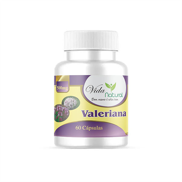 Valeriana - 60 Cápsulas - Vida Natural