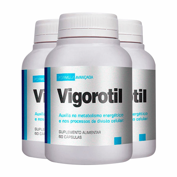 Vigorotil Original - Promoção 3 Unidades