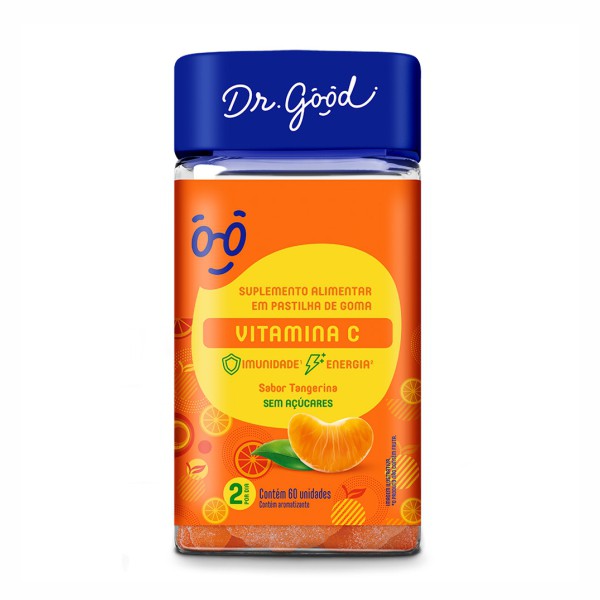 Vitamina C - 60 Unidades - Dr. Good