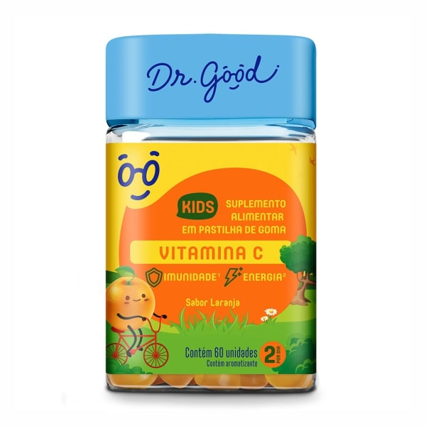 Vitamina C Kids - 60 Unidades - Dr. Good