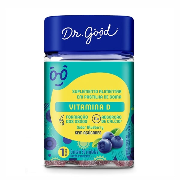 Vitamina D - 30 Unidades - Dr. Good