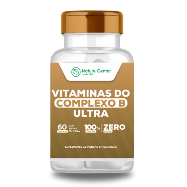 Vitaminas do Complexo B Ultra - Promoção 3 Unidades - Nature Center