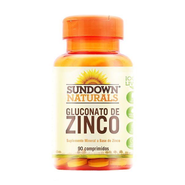 Zinco 7mg - 90 Comprimidos - Sundown