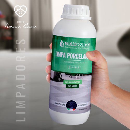 Detergente Limpa Porcelanato Dia a Dia 1 Litro - Bellinzoni &#9829; Home Care