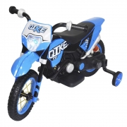Mini Moto Cross Elétrica Infantil 6V BW083AZ - Azul