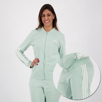Agasalho Adidas WTS Back2Bas 3S Feminino Verde