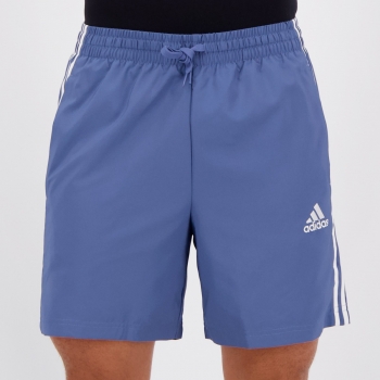 Bermuda Adidas Chelsea Stripes Azul